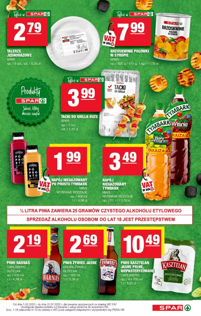 Gazetka promocyjna Spar - Spar - ważna 19.04 do 29.04.2022 - strona 3 - produkty: Gra, Grill, Piwa