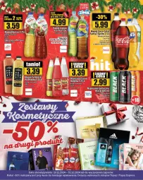 Gazetka promocyjna Topaz - Gazetka - Gazetka - ważna od 25.12 do 25.12.2024 - strona 27 - produkty: Top, Por, Zlew, Coca-Cola, Pepsi, Fanta, Sprite, Napój, Fa