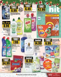 Gazetka promocyjna Topaz - Gazetka - Gazetka - ważna od 25.12 do 25.12.2024 - strona 29 - produkty: Domestos, Top, Coccolino, Ajax, Air Wick, Tablet, Szynka, Płyn do płukania, Somat, Kostka do wc, Tytan, Maszynka, Zmywarki, LG, Fa