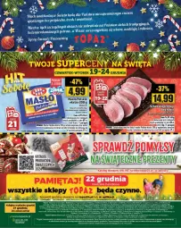 Gazetka promocyjna Topaz - Gazetka - Gazetka - ważna od 25.12 do 25.12.2024 - strona 32 - produkty: Top, Sok, Ser, Koc, Gra, Sokołów, KOBO, Lack, Bielska, Schab wieprzowy, Podlaski, Ogiński, Waga, Masło, Olej, Ogród, Mleko