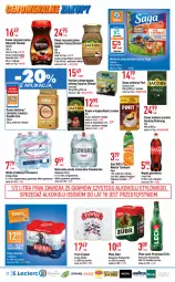 Gazetka promocyjna E Leclerc - Gazetka - ważna od 28.05 do 28.05.2022 - strona 22 - produkty: Piwo, Kawa rozpuszczalna, Sok, Primavera, Kawa mielona, Kawa, Dilmah, Coca-Cola, LANA, Napój gazowany, Prima, Tymbark, Lavazza, Woda mineralna, Jacobs, Woda, Tassimo, Herbata, Harnaś, Napój, Cisowianka, Nektar, Lech Premium, Fa