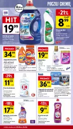 Gazetka promocyjna Intermarche - Gazetka Intermarche - Gazetka - ważna od 26.06 do 26.06.2024 - strona 34 - produkty: Płyn do prania, Pur, Spray do czyszczenia, Finish, Tablet, Proszek do prania, Cillit Bang, Vizir, Płyn do płukania, Tytan, Płyn do wc, Vanish, Zmywarki, Kapsułki do prania, Tabletki do zmywarki