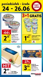 Gazetka promocyjna Intermarche - Gazetka Intermarche - Gazetka - ważna od 26.06 do 26.06.2024 - strona 39 - produkty: Jogurt naturalny, Sok, Ser, Gra, Ser tylżycki, Piątnica, Sokołów, Zott, Jogurt, Hamburger, Serek, Sezam, Burger, Edam, Zott Primo, Bułka