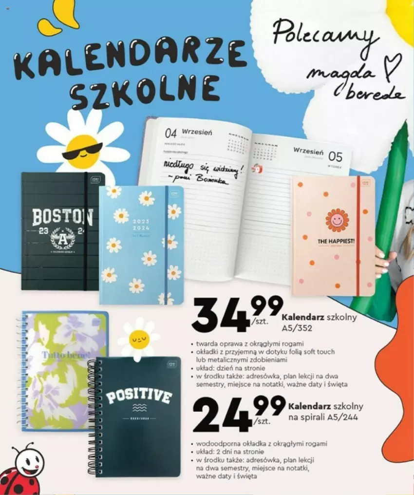 Gazetka promocyjna Biedronka - ważna 31.07 do 31.08.2023 - strona 57 - produkty: Dres, Kalendarz, Por