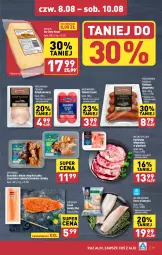 Gazetka promocyjna Aldi - Pełna oferta - Gazetka - ważna od 10.08 do 10.08.2024 - strona 19 - produkty: Piec, Kurczak, Ser, Salami, Złoty Mazur, Karkówka wieprzowa, Mięsne specjały, Golden Seafood, Kiełbasa głogowska, Dorsz, Schab pieczony, Kiełbasa