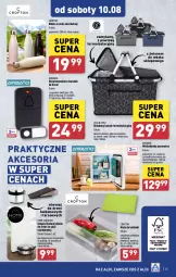 Gazetka promocyjna Aldi - Pełna oferta - Gazetka - ważna od 10.08 do 10.08.2024 - strona 35 - produkty: Top, Rama, Dzwonek, Kosz, Lodówka, Silan, Drzwi