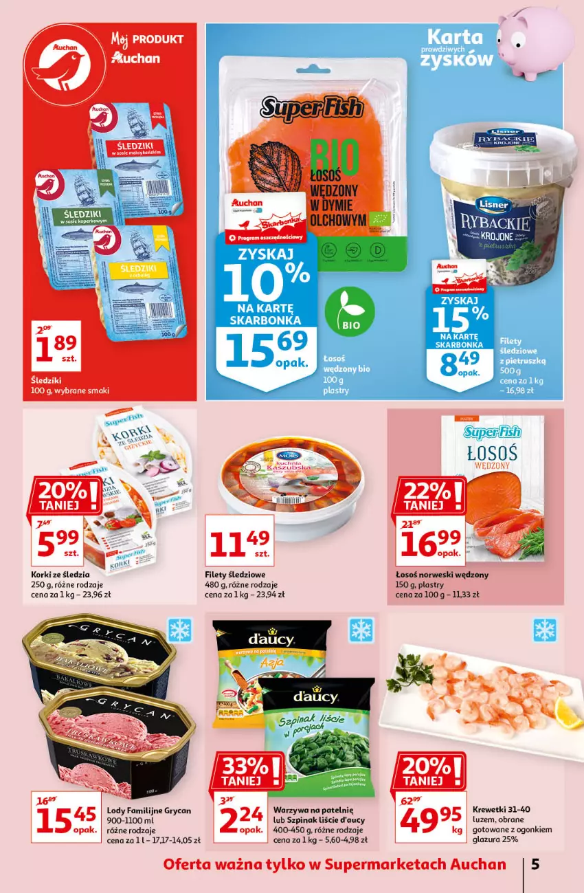 Gazetka promocyjna Auchan - I love you 2 supermarkety - ważna 11.02 do 17.02.2021 - strona 5