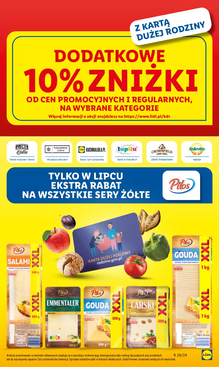 Gazetka promocyjna Lidl - GAZETKA - ważna 08.07 do 10.07.2024 - strona 25 - produkty: Danio, Napoje, Owoce, Piec, Pieczywo, Przyprawy, Ryż, Ser, Warzywa, Warzywa i owoce