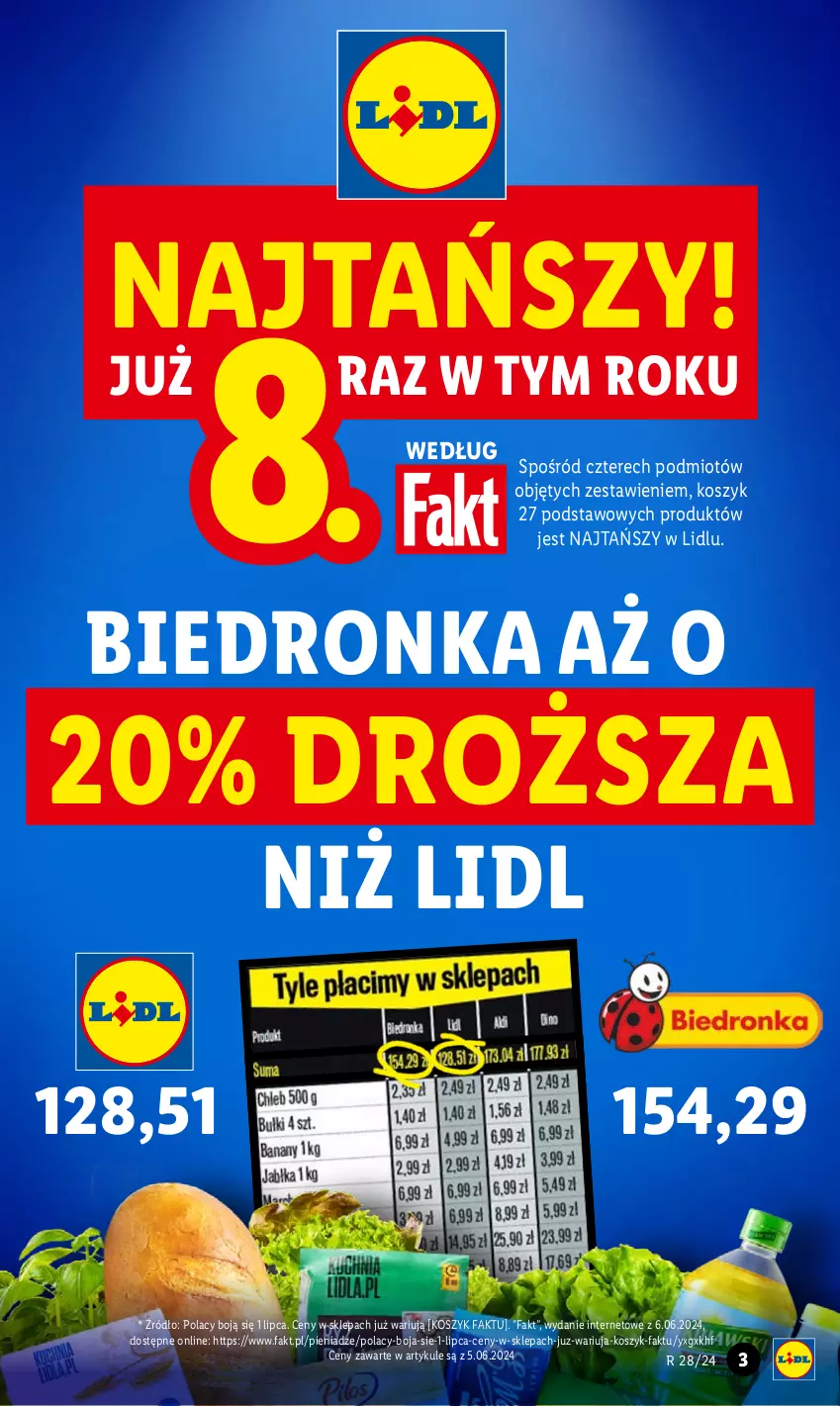 Gazetka promocyjna Lidl - GAZETKA - ważna 08.07 do 10.07.2024 - strona 3 - produkty: Dron, Fa, Kosz