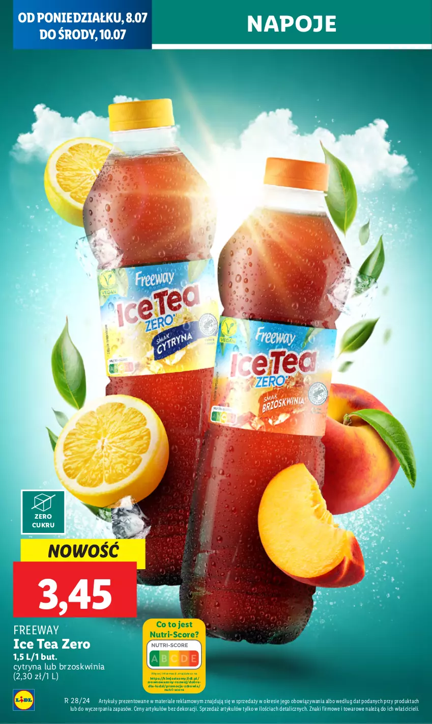 Gazetka promocyjna Lidl - GAZETKA - ważna 08.07 do 10.07.2024 - strona 36 - produkty: Ice tea, Napoje, Wazon