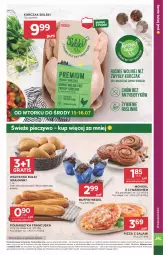 Gazetka promocyjna Stokrotka - Supermarket - Gazetka - ważna od 16.07 do 16.07.2025 - strona 13 - produkty: Piec, Kurczak, Warzywa, Gra, Salami, Bagietka, Pizza, Pieczywo, Półbagietka, Owoce, Mięso