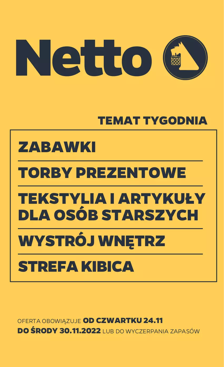 Gazetka promocyjna Netto - Akcesoria i dodatki - ważna 24.11 do 30.11.2022 - strona 1 - produkty: BIC, Fa