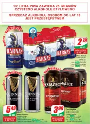 Gazetka promocyjna Dino - Gazetka 40 / 2024 - Gazetka - ważna od 08.10 do 08.10.2024 - strona 42 - produkty: Piwo, Książęce, Carlsberg, Harnaś