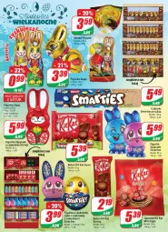 Gazetka promocyjna Dino - Gazetka - Gazetka - ważna od 06.04 do 06.04.2021 - strona 4 - produkty: Kit Kat, Papier, Cukier, Figurka z czekolady, Baton, Cukierki