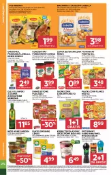 Gazetka promocyjna Stokrotka - Supermarket - Gazetka - ważna od 18.03 do 18.03.2026 - strona 16 - produkty: Lubella, Makaron, Warzywa, Corn flakes, Kujawski, Sos, Ser, Gra, Bell, Winiary, Płatki owsiane, LANA, Przyprawy, Optima, Owsianka, Miód, Owoce, Cenos, Bella, Deser, Pudliszki, Kamis, Olej, Mięso, Nestlé, Danie gotowe