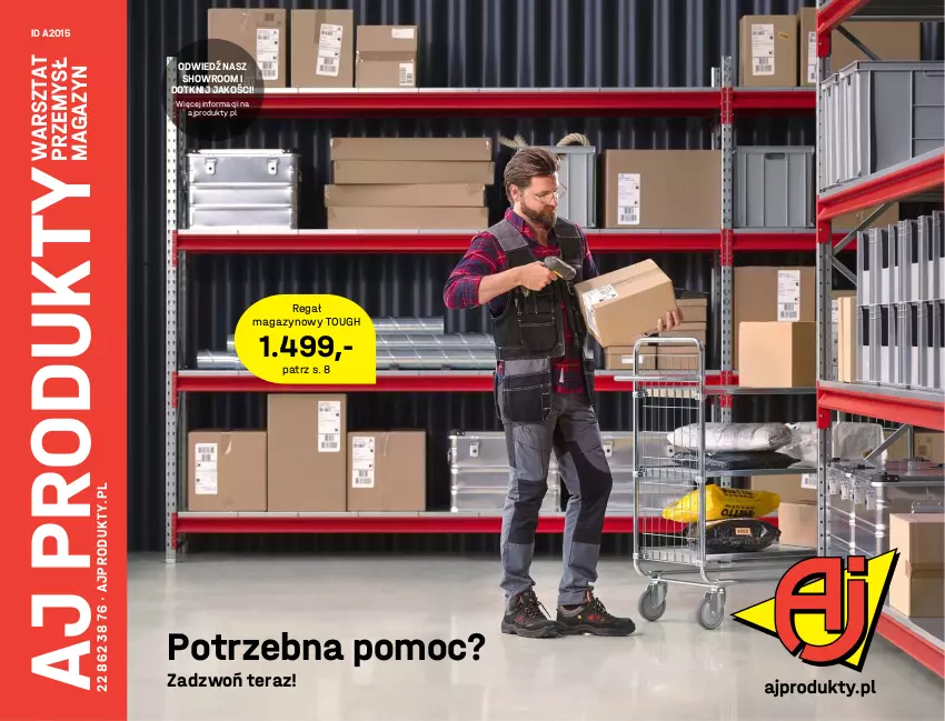 Gazetka promocyjna AJ Produkty - Magazyn - ważna 01.01 do 31.03.2021 - strona 1 - produkty: Regał, Tera