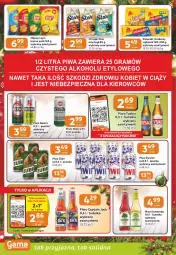 Gazetka promocyjna Gama - Gazetka Gama - Gazetka - ważna od 23.12 do 23.12.2025 - strona 14 - produkty: Piwa, Piwo, Piec, Lajkonik, Gra, Somersby, Chipsy, Tyskie, Chrupki, Krakersy, Captain Jack