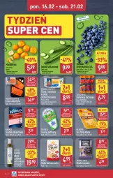 Gazetka promocyjna Aldi - Oferta weekendowa - Gazetka - ważna od 21.02 do 21.02.2026 - strona 4 - produkty: Mandarynki, Krakus, Ser, Por, Gin, Gra, Twaróg, Złoty Mazur, Piątnica, Golden Seafood, Szynka, Tarczyński, Sport, Mąka, Twaróg półtłusty, Tuńczyk, Basia, Oliwa z oliwek, Kabanos, Olej, Mąka tortowa