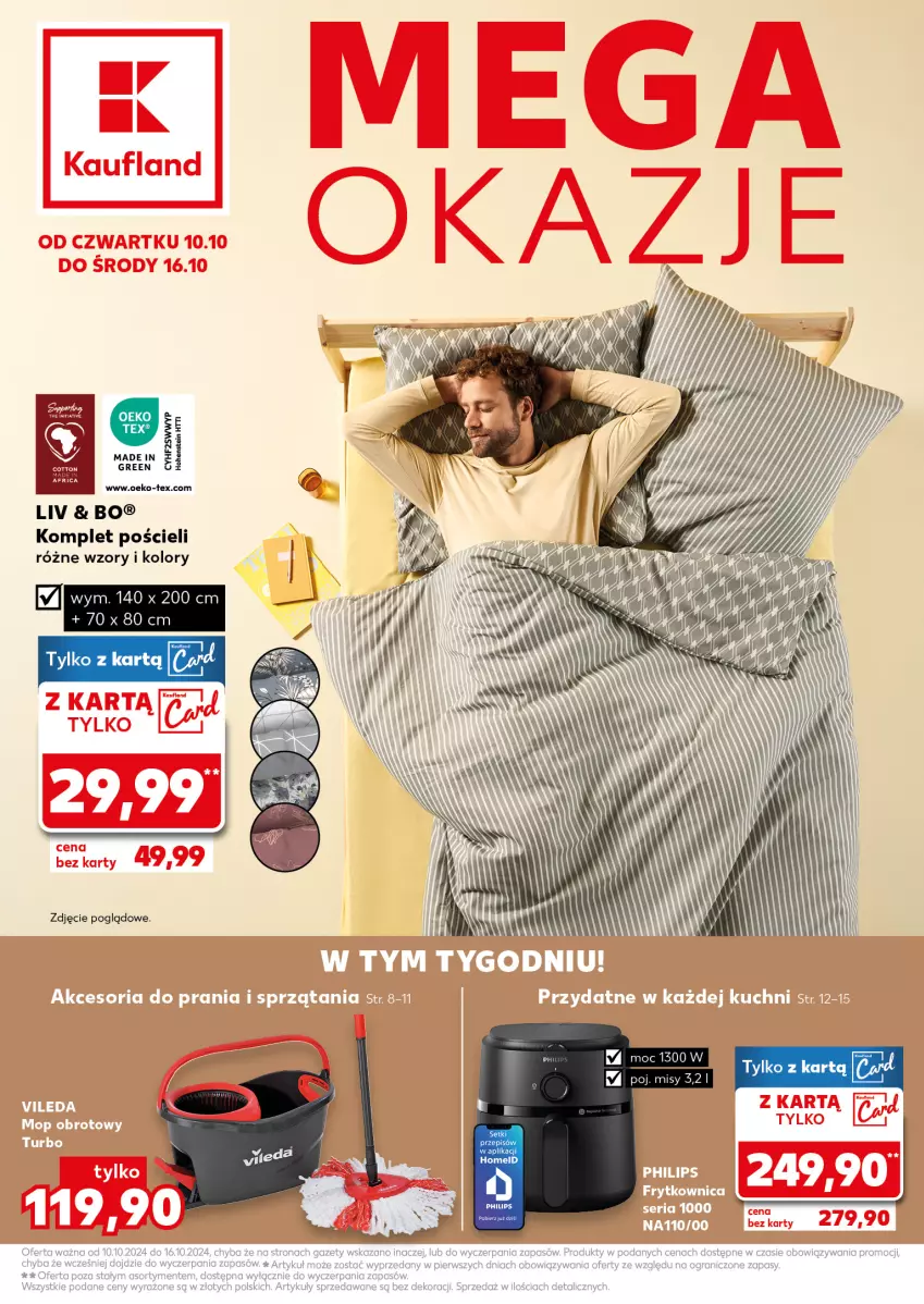 Gazetka promocyjna Kaufland - Kaufland - ważna 10.10 do 16.10.2024 - strona 1 - produkty: Komplet pościeli, Pościel