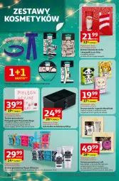 Gazetka promocyjna Auchan - Gazetka Święta jak babcię kocham Hipermarket Auchan - Gazetka - ważna od 10.12 do 10.12.2025 - strona 14 - produkty: Zestaw prezentowy, Opaska do włosów, Szkatułka, Gra, Opaska, Krem do rąk, Balsam do ciała, Karp, Krem do ciała, Skarpetki, Szkatułka na biżuterię, Maska w płachcie, Woda toaletowa, Galaretka, Ziaja, Killys, Peeling, Przysmaki, Woda, Gala, Maska