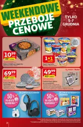 Gazetka promocyjna Auchan - Gazetka Święta jak babcię kocham Hipermarket Auchan - Gazetka - ważna od 10.12 do 10.12.2025 - strona 2 - produkty: Ser, Por, Gra, Bell, Jogurt, Tablet, Stojak, Kabel USB, LANA, Talerz, Bella, Deser, Jogobella