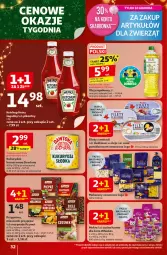Gazetka promocyjna Auchan - Gazetka Święta jak babcię kocham Hipermarket Auchan - Gazetka - ważna od 10.12 do 10.12.2025 - strona 32 - produkty: Ketchup, Makaron, Dawtona, Prymat, Sos, Ser, Gra, Whiskas, Kukurydza konserwowa, Lion, Spaghetti, Olej rzepakowy, Olej, Heinz, Sucha karma, Kukurydza