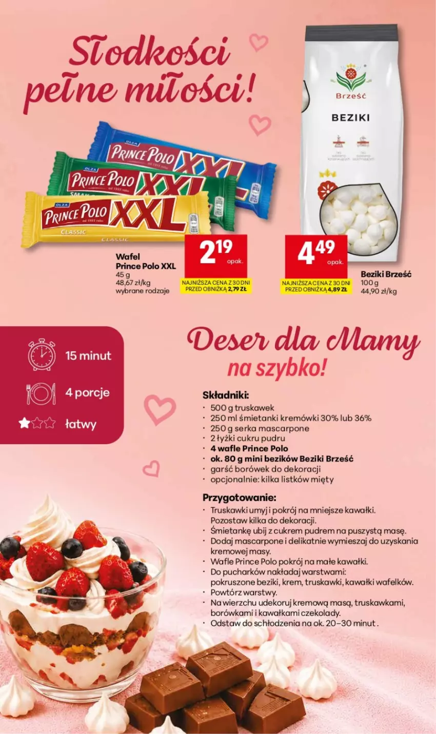 Gazetka promocyjna Delikatesy Centrum - Katalog Dzień Mamy i Dzień Dziecka DC21-DC22 - ważna 21.05 do 02.06.2026 - strona 2 - produkty: Borówka, Kawa, Mascarpone, Prince Polo, Ser, Truskawki, Wafle