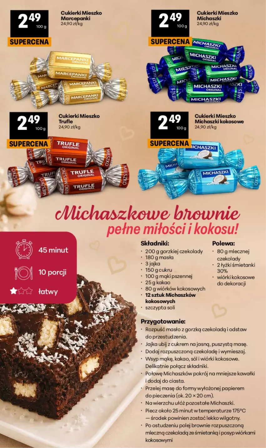 Gazetka promocyjna Delikatesy Centrum - Katalog Dzień Mamy i Dzień Dziecka DC21-DC22 - ważna 21.05 do 02.06.2026 - strona 4 - produkty: Brownie, Cukier, Cukierki, Gin, Kakao, Kawa, Kokos, LG, Masło, Olej, Papier, Piec, Sól, Wiórki kokosowe