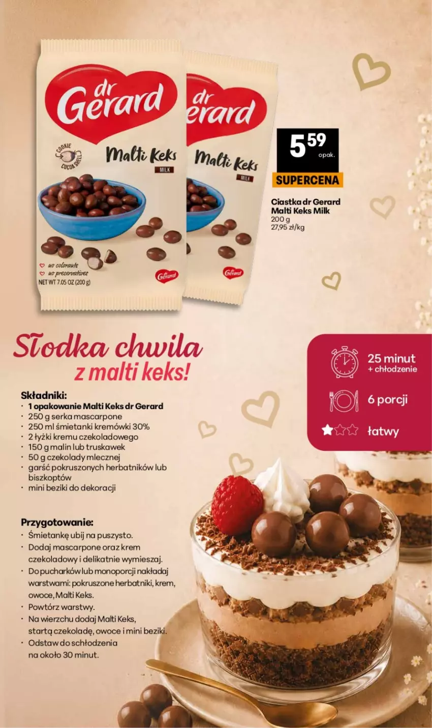 Gazetka promocyjna Delikatesy Centrum - Katalog Dzień Mamy i Dzień Dziecka DC21-DC22 - ważna 21.05 do 02.06.2026 - strona 5 - produkty: Ciastka, Dr Gerard, Herbatniki, Mascarpone, Owoce, Por, Ser