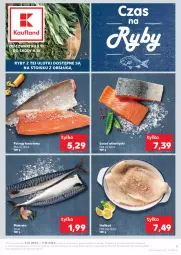 Gazetka promocyjna Kaufland - Mocny Start - Gazetka - ważna od 09.10 do 09.10.2024 - strona 1 - produkty: Halibut, Sos, Tusz, Pstrąg, Pstrąg łososiowy