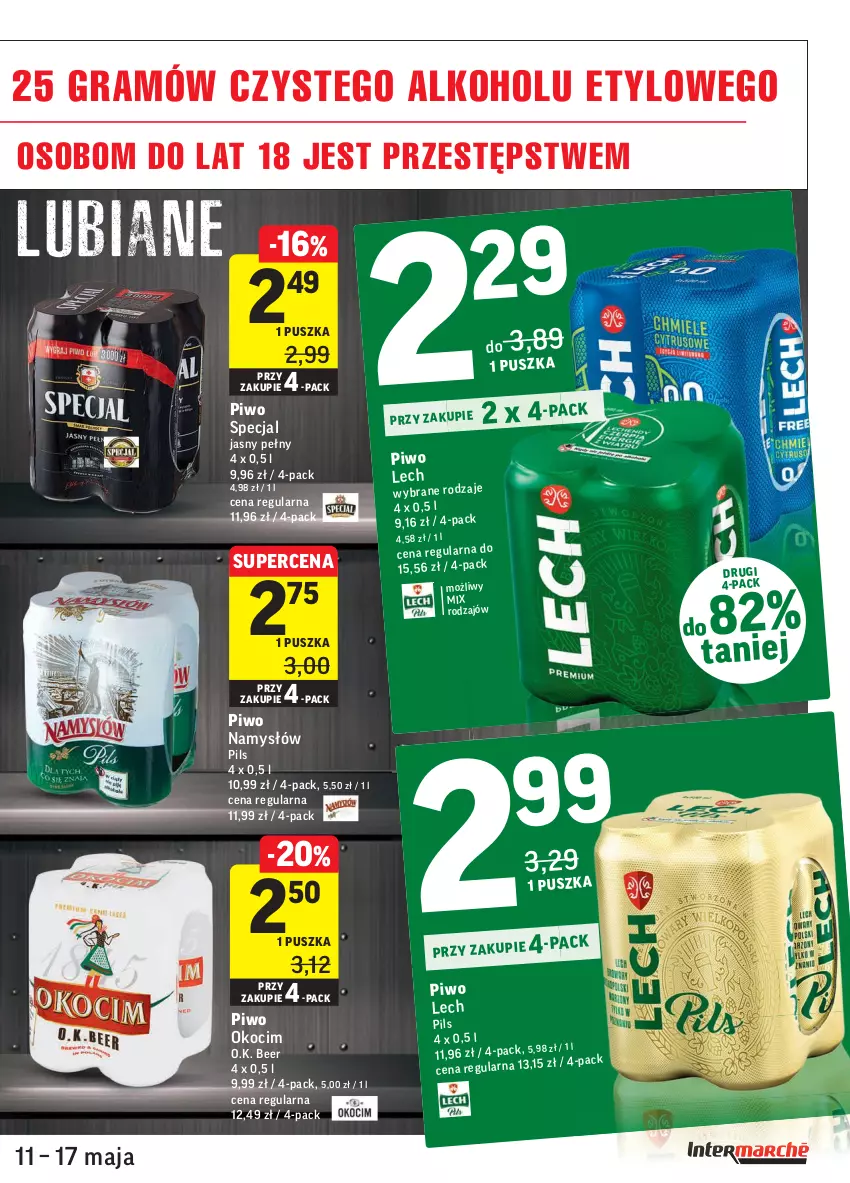 Gazetka promocyjna Intermarche - Świeżo i tanio - ważna 11.05 do 17.05.2021 - strona 29 - produkty: Gra, Koc, Namysłów, Okocim, Piwo