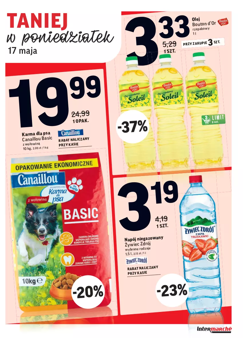 Gazetka promocyjna Intermarche - Świeżo i tanio - ważna 11.05 do 17.05.2021 - strona 38 - produkty: Canaillou, Napój, Olej