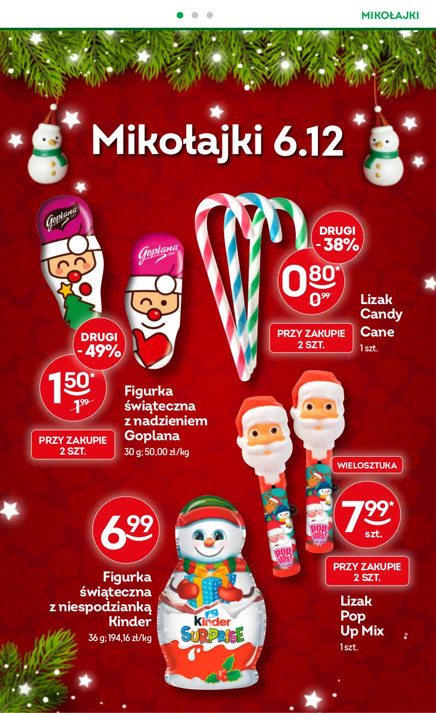 Gazetka promocyjna Żabka - ważna 22.11 do 05.12.2023 - strona 12 - produkty: Candy, Goplana, Kinder, LANA