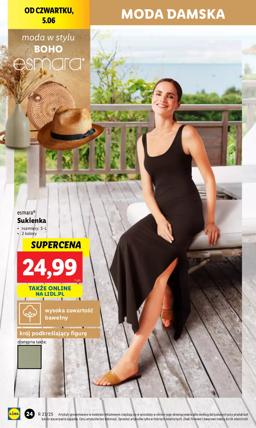 Gazetka promocyjna Lidl - GAZETKA - ważna 02.06 do 07.06.2025 - strona 28 - produkty: Moda, Sok, Sukienka