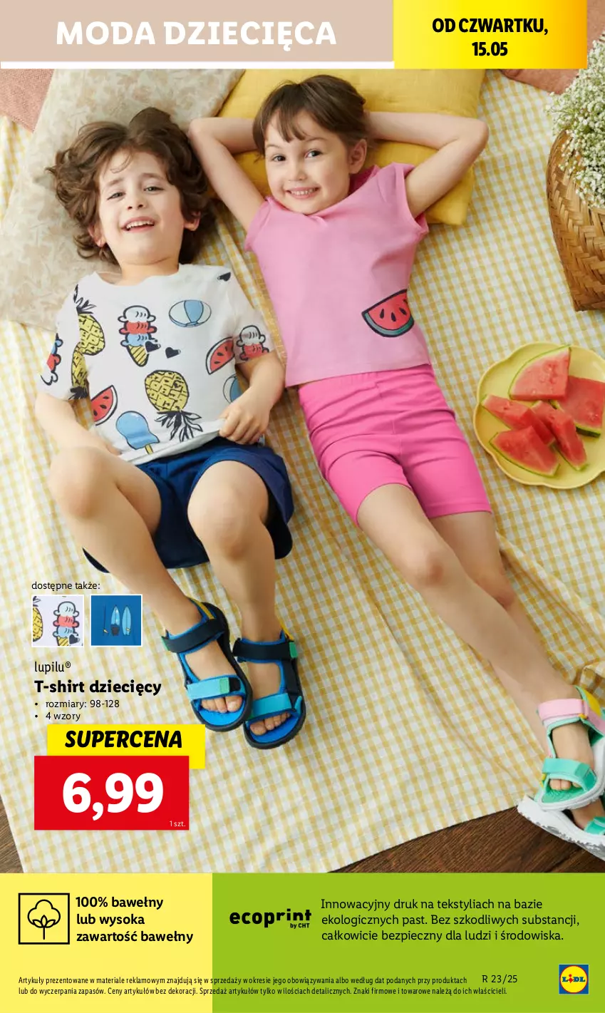 Gazetka promocyjna Lidl - GAZETKA - ważna 02.06 do 07.06.2025 - strona 35 - produkty: Dzieci, Moda, Piec, Sok, T-shirt
