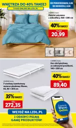 Gazetka promocyjna Lidl - GAZETKA - Gazetka - ważna od 07.06 do 07.06.2025 - strona 19 - produkty: Koc, Ivar, Pościel, Materac, Tera, Materac piankowy