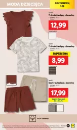 Gazetka promocyjna Lidl - GAZETKA - Gazetka - ważna od 07.06 do 07.06.2025 - strona 31 - produkty: Szorty, T-shirt, Moda, Dzieci