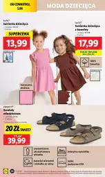 Gazetka promocyjna Lidl - GAZETKA - Gazetka - ważna od 07.06 do 07.06.2025 - strona 32 - produkty: Sandał, Moda, Mars, Atomic, Dzieci, Sukienka