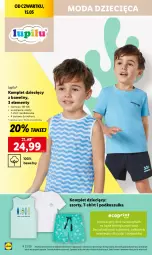Gazetka promocyjna Lidl - GAZETKA - Gazetka - ważna od 07.06 do 07.06.2025 - strona 36 - produkty: Piec, Szorty, Kosz, T-shirt, Koszulka, Moda, Dzieci