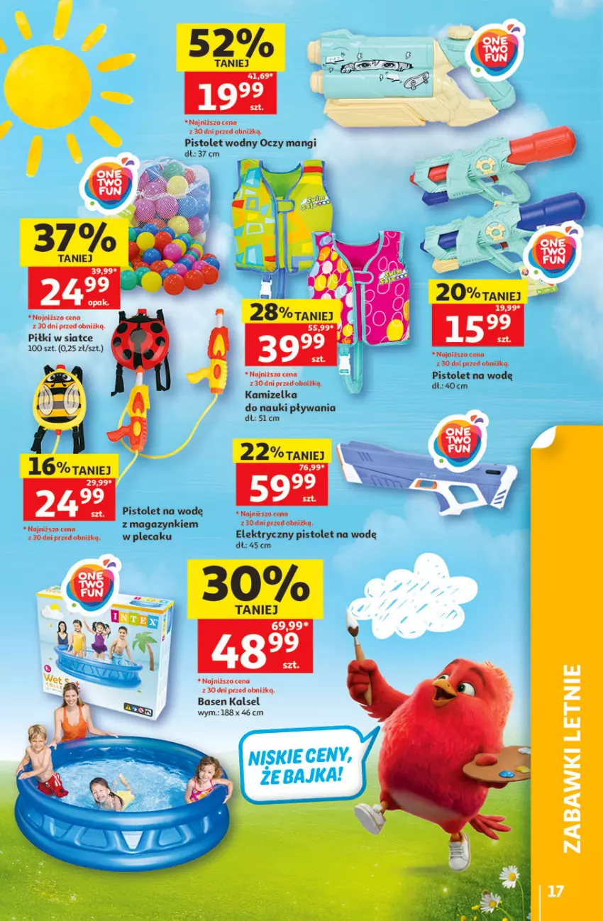 Gazetka promocyjna Auchan - Gazetka 30 Lat Hipermarket Auchan - ważna 21.05 do 27.05.2026 - strona 17 - produkty: Kamizelka, Pistolet, Plecak