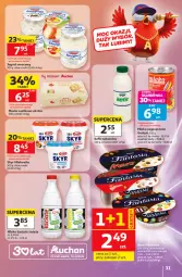 Gazetka promocyjna Auchan - Gazetka 30 Lat Hipermarket Auchan - Gazetka - ważna od 27.05 do 27.05.2026 - strona 31 - produkty: Jogurt owocowy, Jogurt, Kefir naturalny, Mlekovita, Moda, Mleko zagęszczone, Masło, Kefir, Mleko