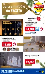 Gazetka promocyjna Lidl - GAZETKA - Gazetka - ważna od 05.12 do 05.12.2021 - strona 17 - produkty: Dekoracja świąteczna, Girlanda, Silan