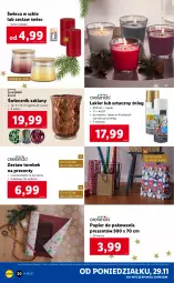 Gazetka promocyjna Lidl - GAZETKA - Gazetka - ważna od 05.12 do 05.12.2021 - strona 20 - produkty: Papier do pakowania, Papier, Lakier