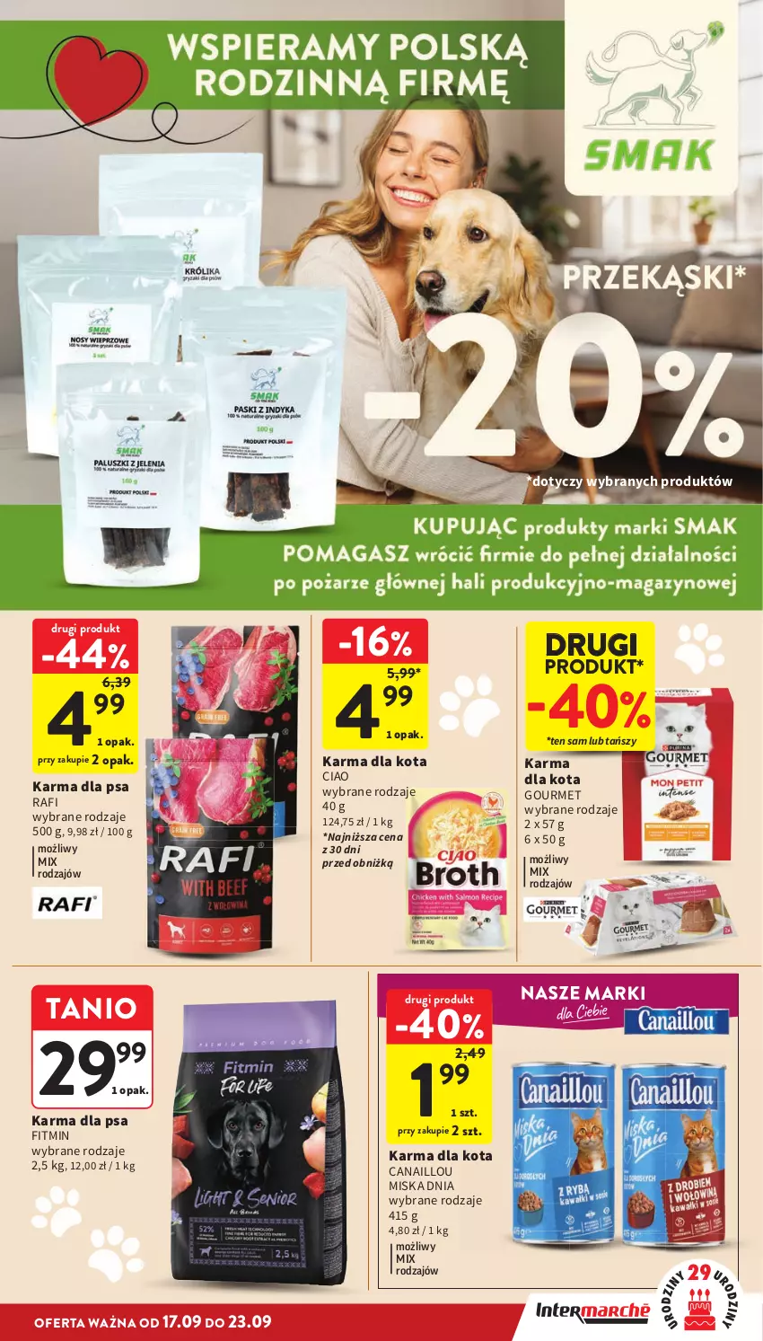 Gazetka promocyjna Intermarche - Gazetka Intermarche - ważna 17.09 do 23.09.2026 - strona 39 - produkty: Canaillou, Miska