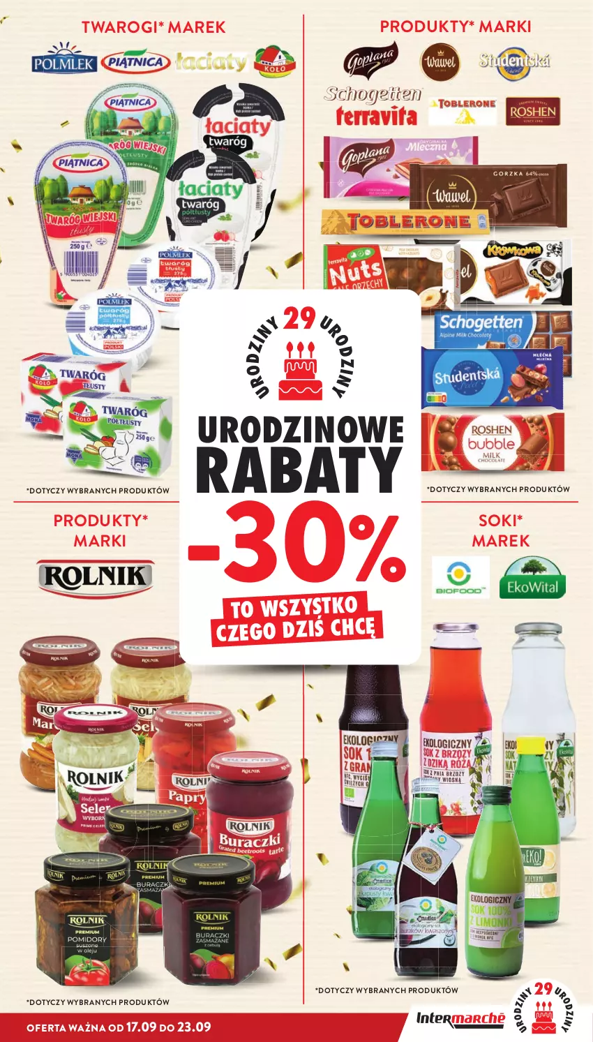 Gazetka promocyjna Intermarche - Gazetka Intermarche - ważna 17.09 do 23.09.2026 - strona 7 - produkty: Sok