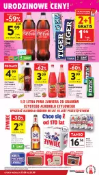 Gazetka promocyjna Intermarche - Gazetka Intermarche - Gazetka - ważna od 23.09 do 23.09.2026 - strona 37 - produkty: Piwo, Gra, Coca-Cola, Tiger, Oranżada, Schweppes, Hellena, Fanta, Sprite, Napój, Fa