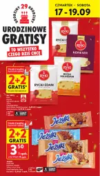 Gazetka promocyjna Intermarche - Gazetka Intermarche - Gazetka - ważna od 23.09 do 23.09.2026 - strona 4 - produkty: Goplana, Rycki Edam, Maasdam, Ser, Gra, Jeżyki, LANA, Edam