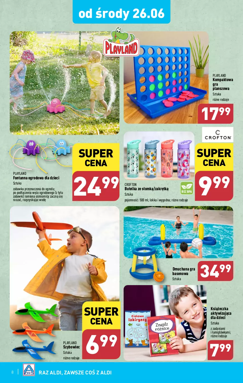 Gazetka promocyjna Aldi - Artykuły przemysłowe i tekstylia - ważna 24.06 do 30.06.2024 - strona 8 - produkty: Dzieci, Gra, Zabawka