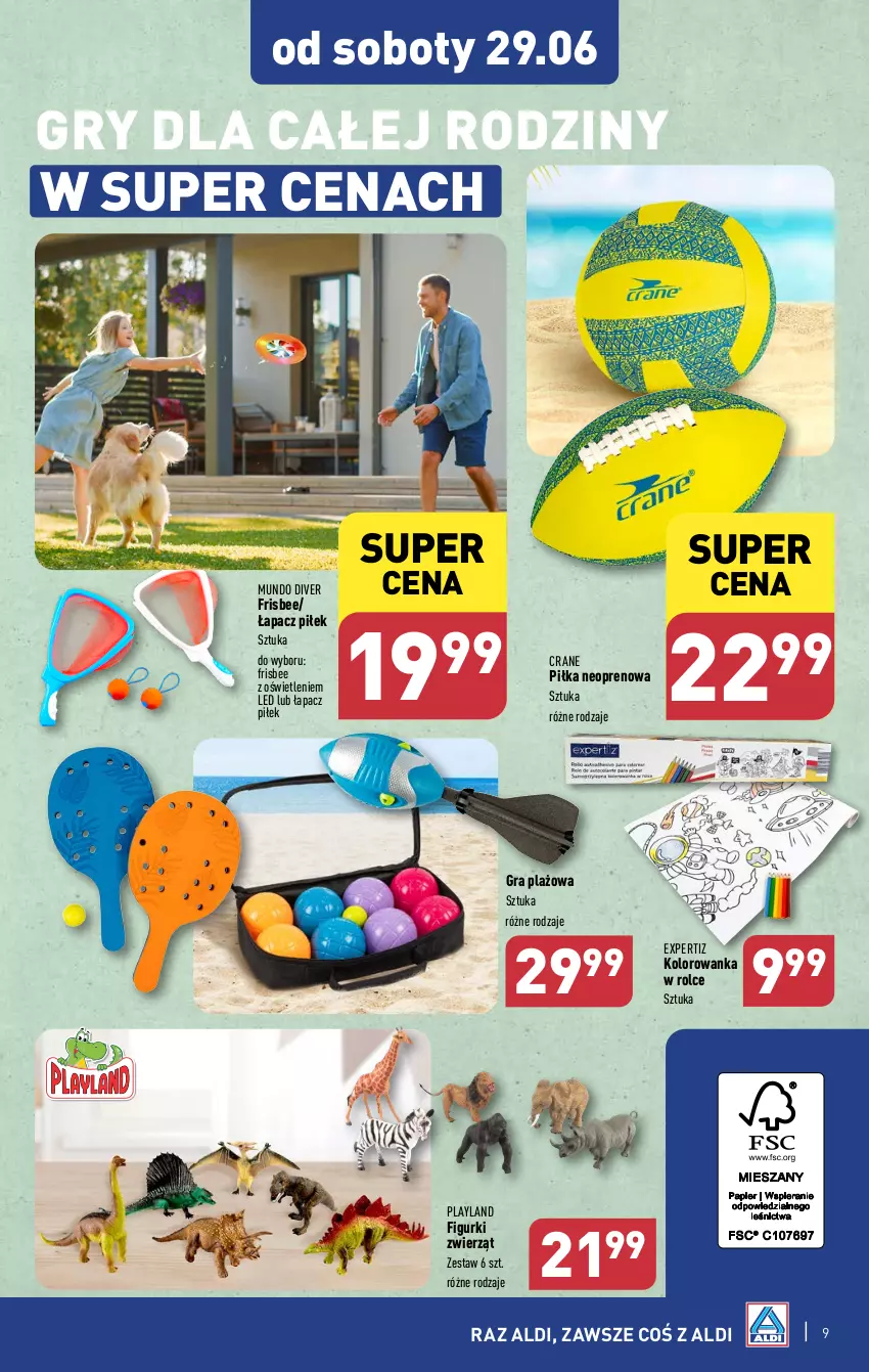 Gazetka promocyjna Aldi - Artykuły przemysłowe i tekstylia - ważna 24.06 do 30.06.2024 - strona 9 - produkty: Gra, Gry, Kolorowanka