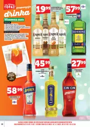 Gazetka promocyjna Topaz - Gazetka - Gazetka - ważna od 16.04 do 16.04.2026 - strona 12 - produkty: Mus, Gin, Pomarańcze, Syrop, Prosecco, Krupnik, Likier, Aperol